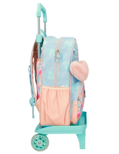 MOCHILA ADAP. 38CM. C/CARRO. ENSO BUBBLES